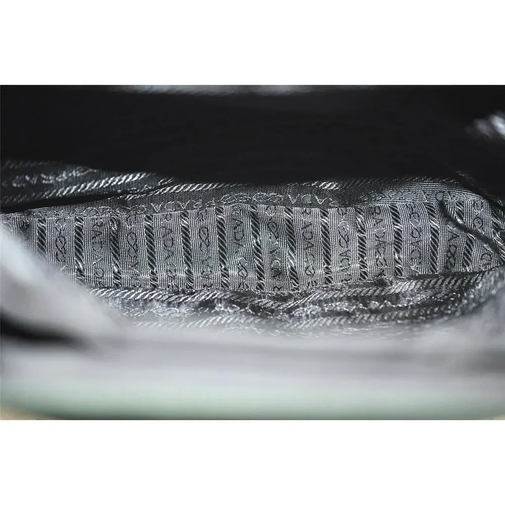 Auth Prada Nylon Tessuto Plastic Hand #74256P13B - Picture 9 of 15